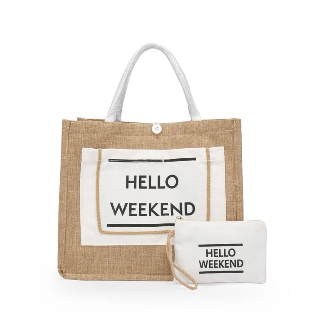 Hello weekend Bag